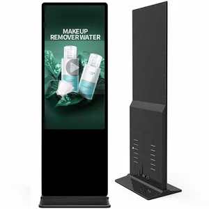 フロアスタンド屋内回転式液晶デジタルサイネージトーテム広告ディスプレイタッチインタラクティブマシンスクリーン