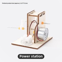 STEAM Maternelle Salle de classe Jouets scientifiques éducatifs DIY Artisanat Bois Matériel Musical pour les expériences scientifiques des étudiants