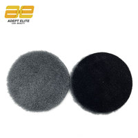 Tampon de polissage en laine d'agneau Sumeite 5 pouces, 100 % laine, tampons en feutre de laine durables pour le polissage automobile et les carrosseries, OEM, grain 60