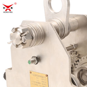 5 Ton 304 Roestvrijstalen Monorail <span class=keywords><strong>Trolley</strong></span>-Handgeschakelde Handgeschakelde I-Beam <span class=keywords><strong>Trolley</strong></span> Voor Kraan En Materiaalbehandeling - Product Image 3