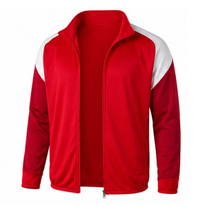 Haut d'entraînement de football personnalisé à col zippé, manches longues, léger, pour entraînement d'équipe - Product Image 2