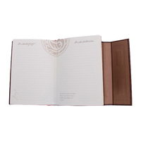 Carnet Rétro Imprimé à Reliure Cousue, Couverture Rigide A5, Logo sur Couverture en Dorure Or, Haute Qualité, Taille Personnalisée, Type Journal Intime
