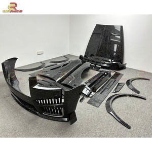 Kit de Carrocería de Fibra de Carbono Forjado Estilo Mansory para Rolls Royce Cullinan 2025, Capó, Guardabarros, Faldones Laterales, Difusor, Alerón - Product Image 2