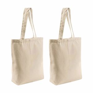 Wholesale Custom Logo Printing Plain Blank Cotton Grocery Shopping <b>Canvas</b> <b>Tote</b> Bags - Product Image 1