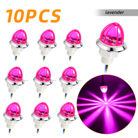 Mini feu de position latéral LED double couleur pour voiture, camion, remorque, UTV – Éclairage décoratif étanche