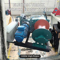 Treuil électrique rapide OEM JK2T à trois axes, 11 kW, câble en acier de 150 m, boîte de vitesses, frein électromagnétique, moment de charge élevé 2t