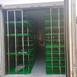 HZ-500H hoàn chỉnh cấu hình hydroponics thức ăn gia súc phát triển hệ thống với 240 cái khay - Product Image 6