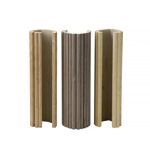 3D Dekor Ev İç Mekan MDF Duvar Panelleri Mdf Lambri Oluklu Duvar Panelleri - Product Image 4