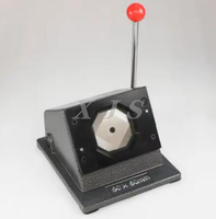 Offre Spéciale carré 63.5x63.5mm bouton fabricant Kit Badge faisant la Machine + coupe-papier + 1000 pièces réfrigérateur aimant bouton fournisseur