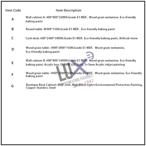 Vitrine et comptoir de paiement pour téléphone portable LUX LUX-N230 pour magasin d'électronique avec garantie de 5 ans - Product Image 6