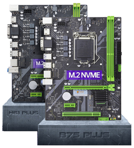 Buona qualità B75M Plus presa scheda madre LGA-<span class=keywords><strong>1155</strong></span> I3 I5 I7 <span class=keywords><strong>DDR3</strong></span> 16GB scheda madre M-ATX B75m Plus usato scheda madre - Product Image 3