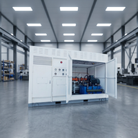 Compresseur à piston entraîné par liquide Pression d'échappement 207 MPa Débit 340 Nm³/h