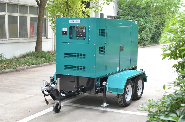 Bộ Máy Phát Điện Diesel 20kw Siêu Im Lặng Với Động Cơ YangDong Y490D