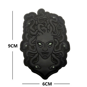 El Mito y la Leyenda del Antiguo Dios Medusa Anubis Buff's Destruction, Paquete de Parches de Goma Suave de PVC con Sello - Product Image 2