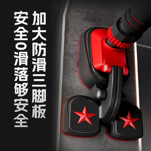 อุปกรณ์ออกกำลังกายแบบติดประตู Fluffy Integrated Gym Trainer บาร์คู่ขนานโลหะ ไม่ต้องเจาะ สำหรับใช้ในบ้าน - Product Image 1