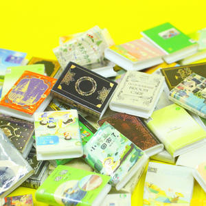 Miniaturas de Libros, Revistas y Álbumes de Dibujos Animados, Accesorios de Resina para Manualidades, Modelos de Escenas en Miniatura y Adornos - Product Image 4