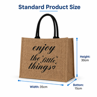 Sacs fourre-tout en jute écologiques classiques pour mariage, personnalisables avec logo brodé, impression sérigraphique, couleurs mélangées, réutilisables, souvenir pour invités, cadeau