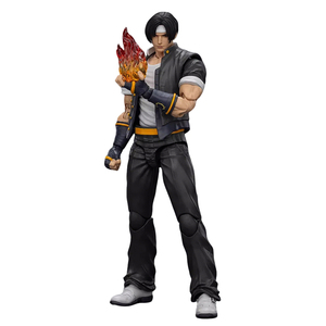Figura de Acción Coleccionable JOYTOY <span class=keywords><strong>KOF</strong></span> 98UM Hero Team Kyo Kusanagi JT01420 Escala 1/18, Modelo Articulado - Product Image 1