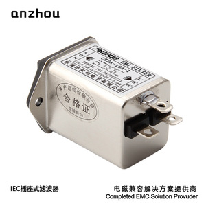 ซ็อกเก็ต Anzhou Iec ประเภทฟิลเตอร์กรองสัญญาณรบกวน EMI รุ่น CW2A 10A T โหมดทั่วไปสำหรับแหล่งจ่ายไฟ - Product Image 3