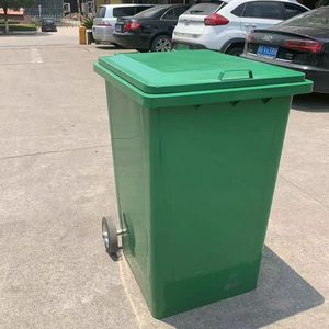 Contenedor de Basura de Acero Galvanizado en Caliente Estilo Europeo, 1100L, con Ruedas, Contenedor de Residuos Metálico para Exteriores, Forma Rectangular - Product Image 4