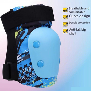 Protection complète épaisse OEM ODM pour patins <span class=keywords><strong>à</strong></span> roulettes, genouillères de sport, skateboard, gym, cyclisme, coudières réglables pour enfants - Product Image 3