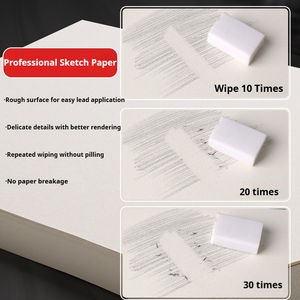 Papier à <span class=keywords><strong>dessin</strong></span> A4/8K/A3/4K pour le <span class=keywords><strong>dessin</strong></span> et l'esquisse Minimaliste 50 feuilles Pâte de bois naturelle 130g/160g Étudiants en art et enfants Débutants - Product Image 5