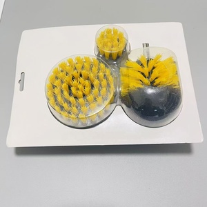 3 brosses de nettoyage puissantes et polyvalentes, poils en PP de qualité DIY, diamètre 2 pouces, pour nettoyer les sièges de voiture, les tapis, les textiles, les pneus - Product Image 6