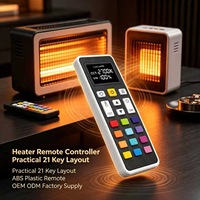 Control Remoto Inalámbrico RF de 21 Teclas JCXK, Plástico ABS para Equipos de Calefacción, OEM ODM, Suministro Directo de Fábrica