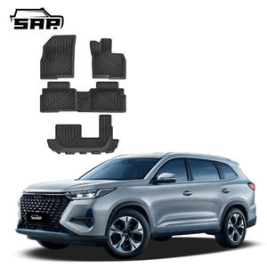 Tapis de sol de voiture <span class=keywords><strong>3D</strong></span> TPE personnalisés antidérapants et imperméables pour 7 sièges, compatibles Chery Tiggo 8 Pro/<span class=keywords><strong>Max</strong></span> 2024-2025 - Product Image 1