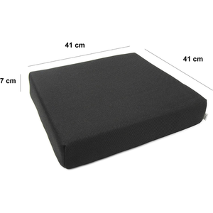 Cojín Antiescaras para Silla de Ruedas (41x41x7 cm, Alta Densidad), Cojines Viscoelásticos para Personas Mayores KMINA - Product Image 6