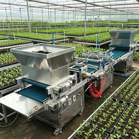 Semoir automatique à plateau pour semis, haute efficacité, commercial, pour riz, légumes, fleurs, serres et pépinières