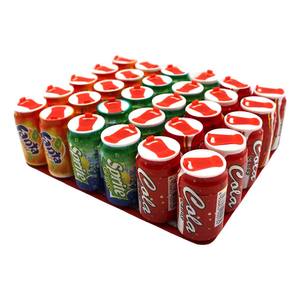 סיטונאי האלאל מיני לחץ סוגר סוכר לוח לוזג משקה מוגזים טעמים ממתקים בקבוק קולה יכול ממתקים - Product Image 4