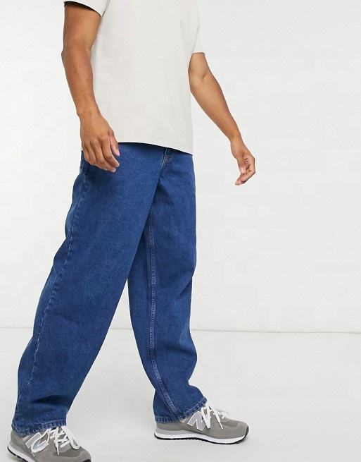 Denim Pants Baggy Pants 2021 Wholesale 2021 Men's Black Baggy