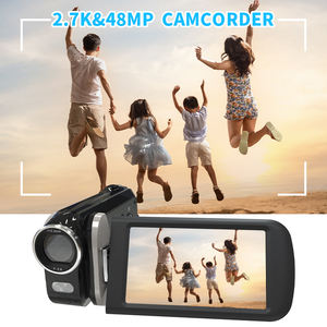 Cámara DV de grabación portátil de 2,7 K, videocámara profesional CMOS de 8MP, oro negro para principiantes, Vlogging - Product Image 4