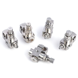 공압 분무 노즐 미니어처 에어 스프레이 노즐 산업용 분무 냉각 실험실용 조절식 미스트 노즐 - Product Image 2