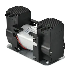 -75kpa 12V/24V/220V Small DC Vacuum Piston Pump Air Compressor Pump Head For Printing Machine Or Vacuum Packing