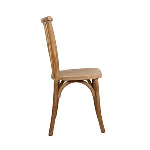 Nueva Silla Apilable Clásica <span class=keywords><strong>Botanica</strong></span> con Estructura de Madera para Banquetes, Bodas, Eventos, Hoteles, Fiestas y Comedores - Product Image 6