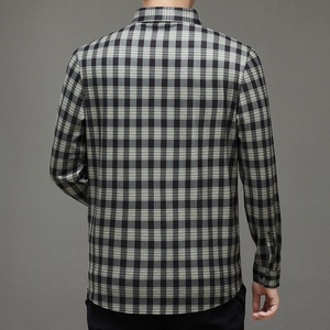 <span class=keywords><strong>เสื้อ</strong></span>เชิ้ตแนวธุรกิจกันรอยยับของ<span class=keywords><strong>ผู้</strong></span>ชายผ้าใยไผ่ไม่ติดเหล็กไม่ยับสำหรับ<span class=keywords><strong>ผู้</strong></span><span class=keywords><strong>สูงอายุ</strong></span>วัยกลางคนใหม่25ปี - Product Image 4