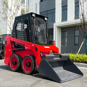 Spot Factory Mini Loader Diesel Mini Backhoe Loader dengan warna dan logo Kubota Skid Steer Loader yang dapat disesuaikan - Product Image 1