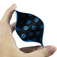 Stock refermable Blue Candy Doypack 3.5G sac en plastique recyclable de qualité alimentaire fermeture éclair mylar odeur preuve support pochette gravure imprimée