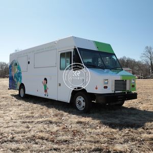 Remorques fermées en fibre de verre 2025, remorque alimentaire, fabrication OEM en Chine, camion alimentaire électrique avec équipement de cuisine - Product Image 2