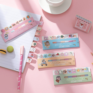Bán Buôn Tùy Chỉnh Kawaii Ghi Chú Dính Nó Đăng Lưu Ý Khuyến Mại Đồ Dùng Học Tập Giấy Papeleria Dán Chỉ Mục Dễ Thương Memo Pad - Product Image 6
