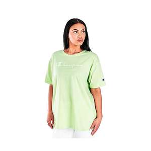 Chemises et t-shirts actifs Champion Boyfriend pour femmes Couleur : Vert/Menthe |   100% authentique - Product Image 3