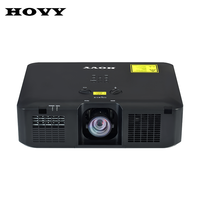 Projecteur vidéo LCD Full HD 3D 2025 HOVY 9000 lumens ANSI, 6300-9000 lumens, Android 9, haut-parleurs intégrés, stéréo HIFI, portable