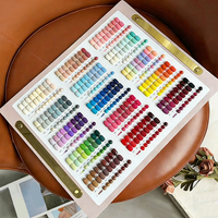 Kit de vernis à ongles gel multicolore 135 couleurs de haute qualité – Vente chaude, mode, non toxique, gel UV en gros pour salon