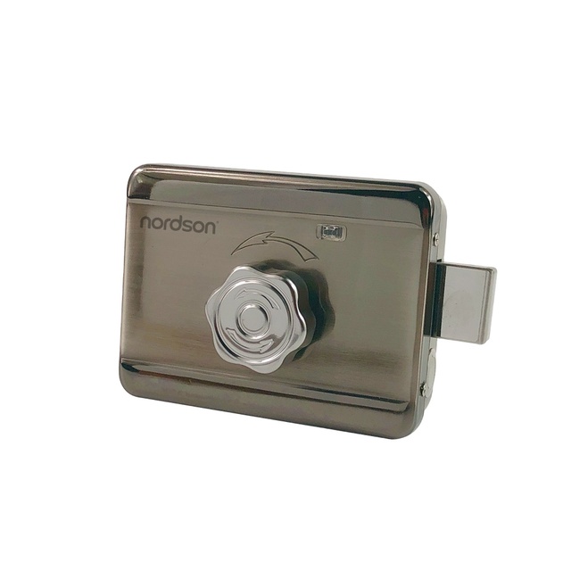 Iron Gate Access Control Gate Intelligent Motorized Electric Lock for Building Conversational System