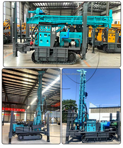 Borehole 450m Deep <b>Water</b> Well Drill Rig Fully Hydraulic UY450 Crawler-mounted Diesel Engine Gearbox <b>Pump</b> <b>Motor</b> - Product Image 2