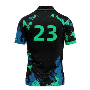 HEALY Maglia da <span class=keywords><strong>Calcio</strong></span> Alla Moda e Resistente, Traspirante, ad Asciugatura Rapida, Leggera, a Maniche Corte, per Tutte le Stagioni, Top Sportivo Trendy - Product Image 3