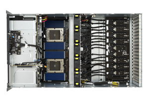 Nouveau serveur ESC8000A-E12 avec processeur de 4e génération, GPU 4090, serveur 4U monté en rack, double 9754 RTX A6000, serveur 8 cartes Ne - Product Image 1