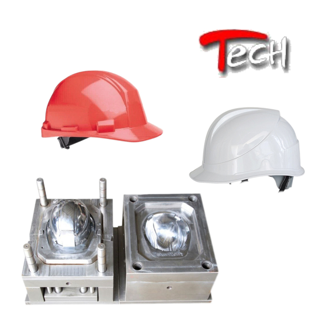 China Factory ISO Certified Custom Plastic Injection Mold PC HDPE Safety Helmet Molding with DFM Support Custom Design Services